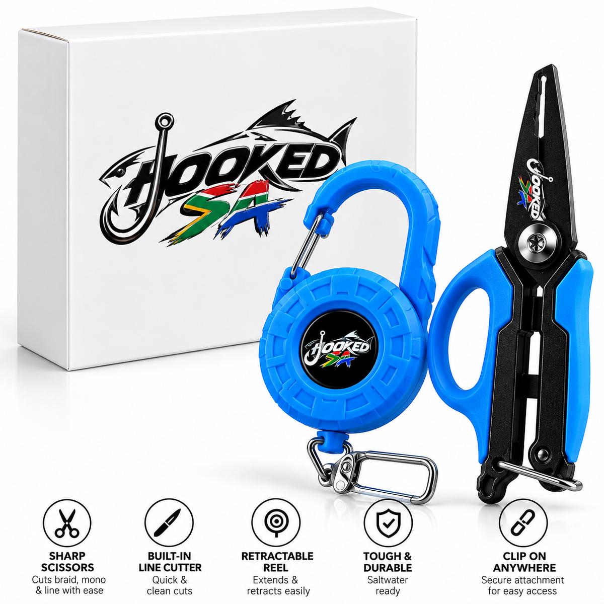 Reel & Ready Tether retractable tool tether by Hooked SA, photo 2