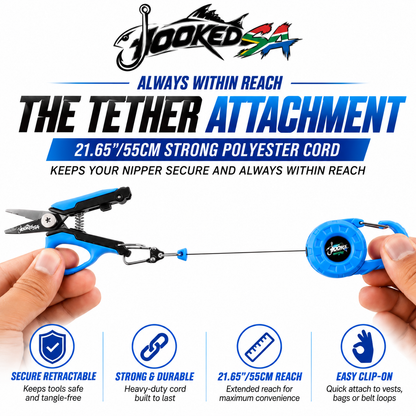 Reel & Ready Tether retractable tool tether by Hooked SA, photo 4